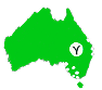 Australian map illustration